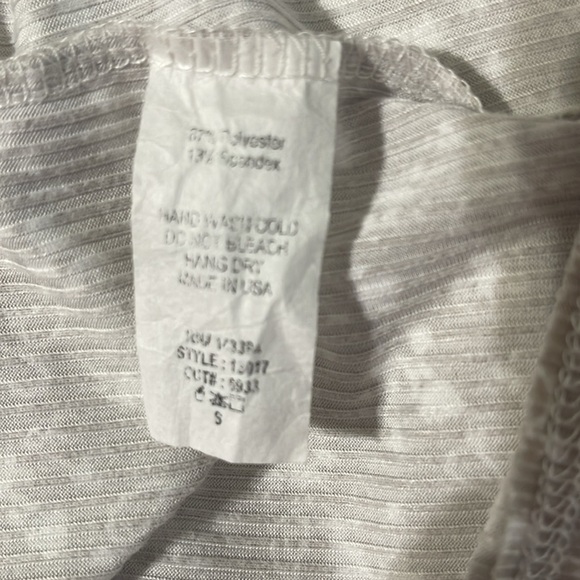 Cotton Bleu babydoll shirt NWOT - Picture 4 of 4